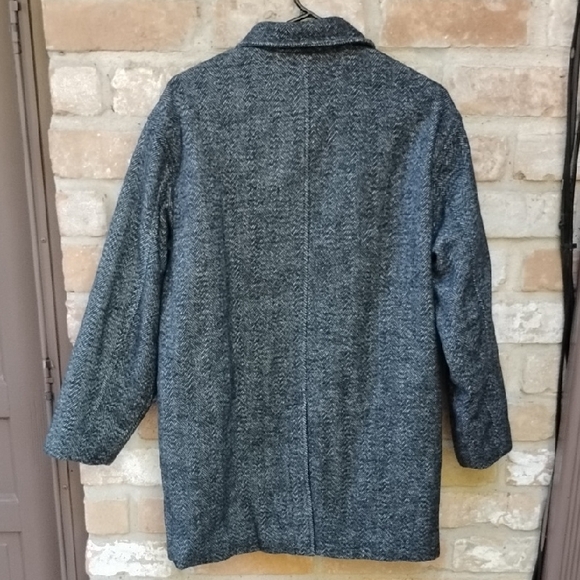 Zara Gray Trench Coat - Picture 8 of 9